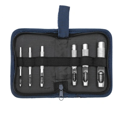 Набор пробойников для кожи 3 4 6 8 10 12.5 мм, 6 шт, чехол Сибртех по ценам производителя в Краснодаре с доставкой по всей России