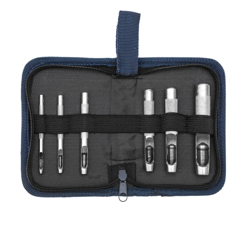 Набор пробойников для кожи 3 4 6 8 10 12.5 мм, 6 шт, чехол Сибртех по ценам производителя в Краснодаре с доставкой по всей России