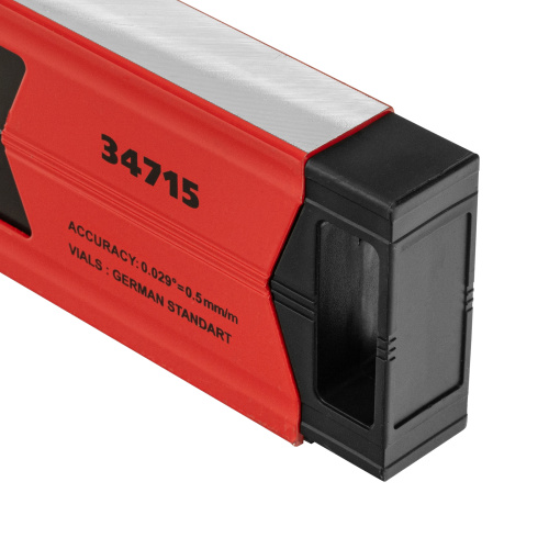 Уровень алюминиевый магнитный, 1500 мм, фрезерованный, 3 глазка (1 зеркальный) усиленный Matrix по ценам производителя в Краснодаре с доставкой по всей России