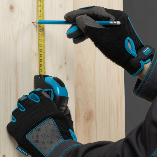 Рулетка "Schlagfest",3 м x 19 мм,магнитный обрезиненный зацеп,двусторонняя шкала,Нейлоновое покрытие,автоматическая фиксация Gross по ценам производителя в Краснодаре с доставкой по всей России