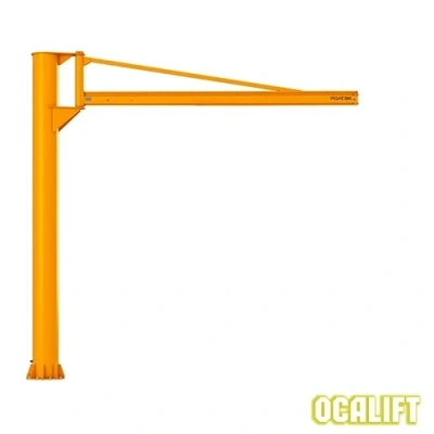 Кран консольный поворотный на колонне ручной 1000кг стрела 4м высота 3м купить в Москве с доставкой по всей России | ProtosMarket.ru