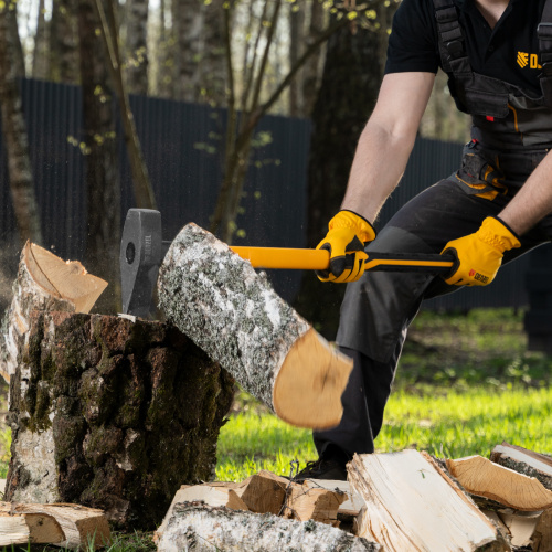 Колун-кувалда 3000 г, кованая, фибергласовая  рукоятка c TPR покрытием, 880 мм Denzel по ценам производителя в Краснодаре с доставкой по всей России