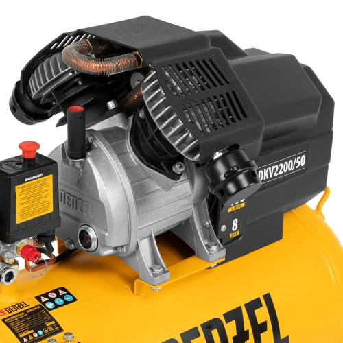 Компрессор воздушный DKV2200/50, Х-PRO 2.2 кВт, 400 л/мин, 50 л Denzel по ценам производителя в Краснодаре с доставкой по всей России