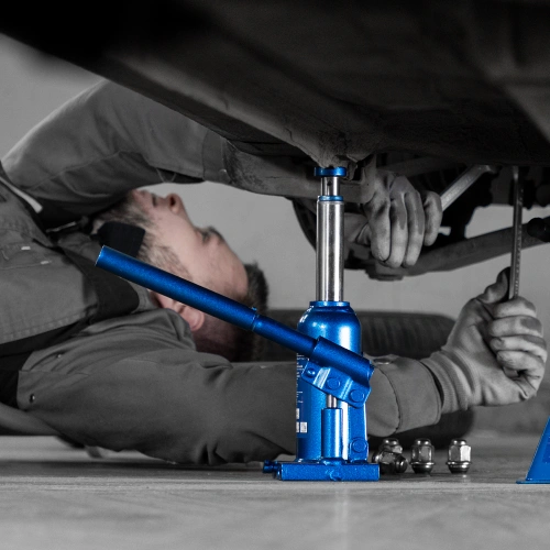 Домкрат гидравлический бутылочный телескопический, 2 т, H подъема 170-380 мм Stels по ценам производителя в Краснодаре с доставкой по всей России