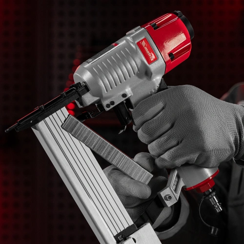 Нейлер-степлер пневматический 2 в 1, с регулировкой глубины забивания, гвозди 18GA, скобы 18GA Matrix по ценам производителя в Краснодаре с доставкой по всей России