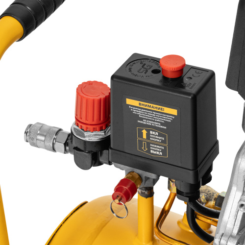 Компрессор воздушный DC1500/24, прямой привод, 1.5 кВт, 24 литра, 220 л/мин Denzel по ценам производителя в Краснодаре с доставкой по всей России