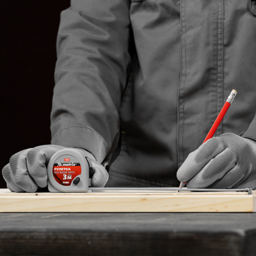 Рулетка Fine,3 м х 16 мм,пластиковый корпус Matrix по ценам производителя в Краснодаре с доставкой по всей России