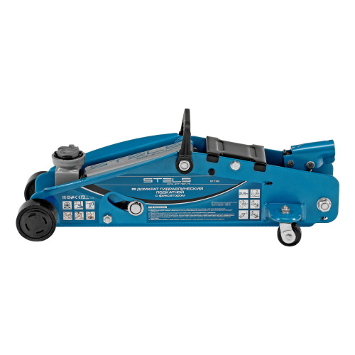 Домкрат гидравлический подкатной с фиксатором, 2.5 т, Safety Pin, 140-385 мм, в кейсе Stels по ценам производителя в Краснодаре с доставкой по всей России
