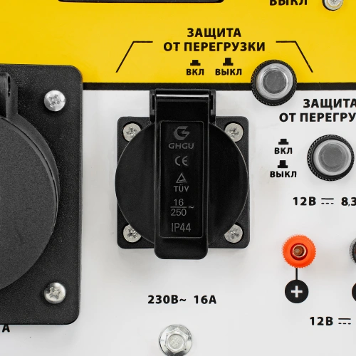 Генератор дизельный DES-55E, 5,5 кВт, 230 В, 11 л, электростартер Denzel по ценам производителя в Краснодаре с доставкой по всей России