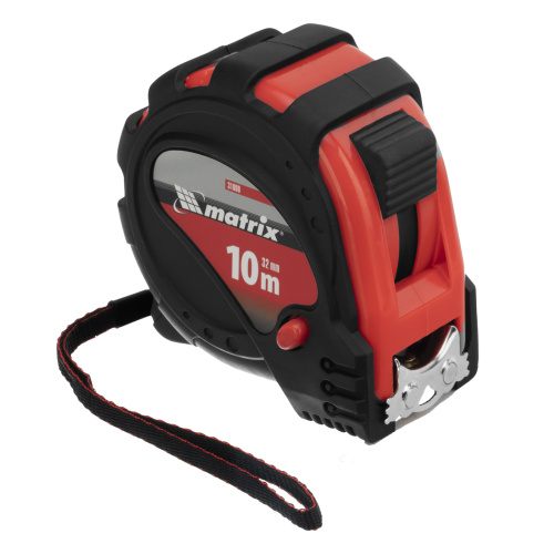 Рулетка Status Magnet 3 fixations,10 м х 32 мм,обрезиненный корпус,зацеп с магнитом Matrix по ценам производителя в Краснодаре с доставкой по всей России