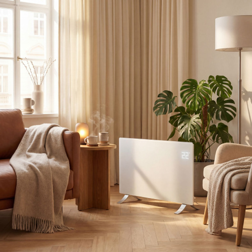 Конвектор электрический OptiPrime-2000, Wi-Fi, тачскрин, цифровой термостат, 2000 Вт Denzel по ценам производителя в Краснодаре с доставкой по всей России