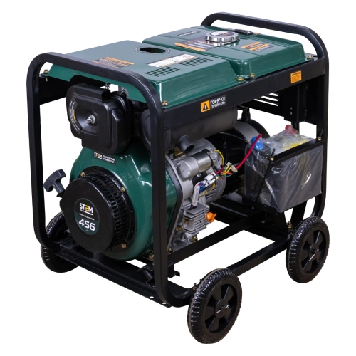 Генератор дизельный STEM Techno S5500DE (5.5 кВт, электростартер, дисплей, подогрев) по ценам производителя в Краснодаре с доставкой по всей России