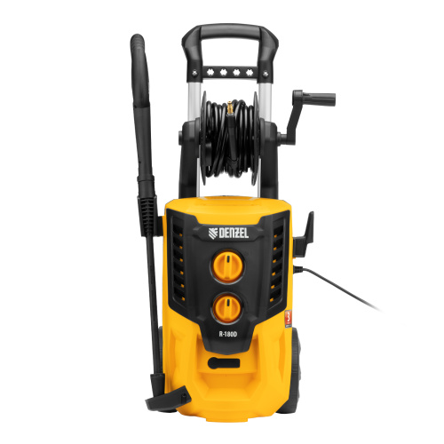 Моечная машина высокого давления R-180D, 2200 Вт, 180 бар, 380 л/ч, с барабаном Denzel по ценам производителя в Краснодаре с доставкой по всей России