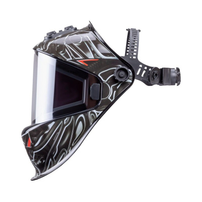 Маска сварщика КОРУНД МЕГА чёрная (ф-р MEGA, внеш. регулировка) в коробке по ценам производителя в Краснодаре с доставкой по всей России