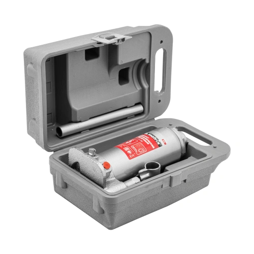 Домкрат гидравлический бутылочный, 5 т, высота подъема 216-413 мм, в пластиковый кейсе Matrix по ценам производителя в Краснодаре с доставкой по всей России