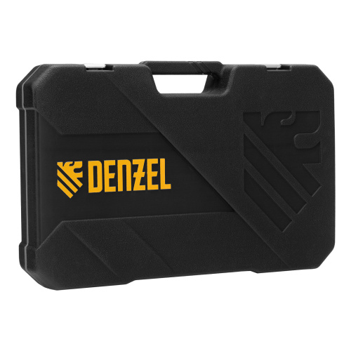 Набор инструментов, 1/2", 1/4", CrV, S2, пластиковый кейс, 100 предметов Denzel по ценам производителя в Краснодаре с доставкой по всей России