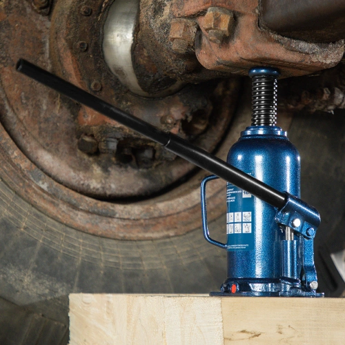 Домкрат гидравлический бутылочный, 16 т, h подъема 227-457 мм Stels по ценам производителя в Краснодаре с доставкой по всей России