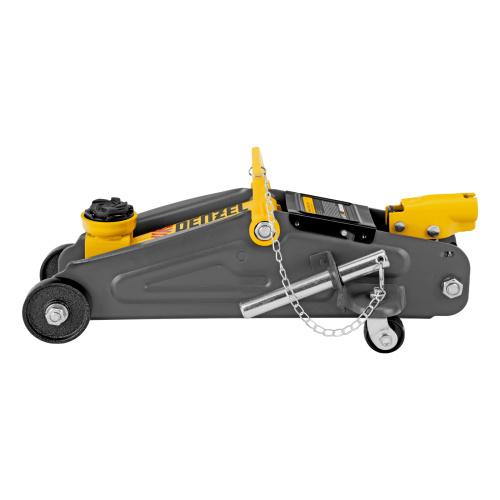 Домкрат гидравлический подкатной с фиксатором, 2 т, 130-330 мм, в кейсе Denzel по ценам производителя в Краснодаре с доставкой по всей России