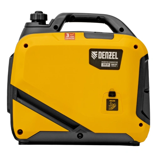 Генератор инверторный GS-3000iS, 3,0 кВт, 230 В, закрытый корпус, ручной старт DENZEL по ценам производителя в Краснодаре с доставкой по всей России