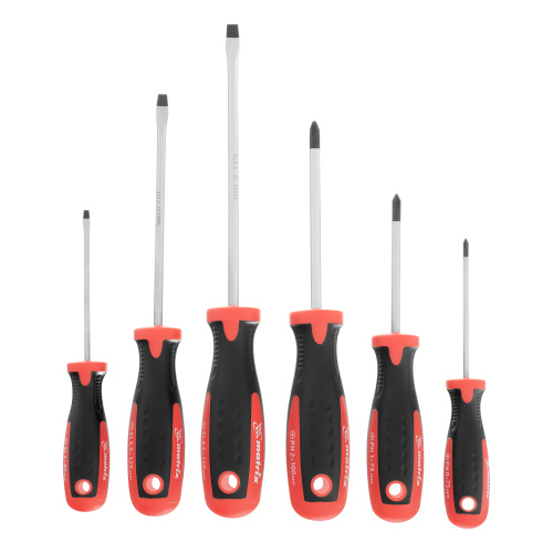 Набор отверток, сталь S2, двухкомпонентные рукоятки, 6 шт Matrix Professional по ценам производителя в Краснодаре с доставкой по всей России