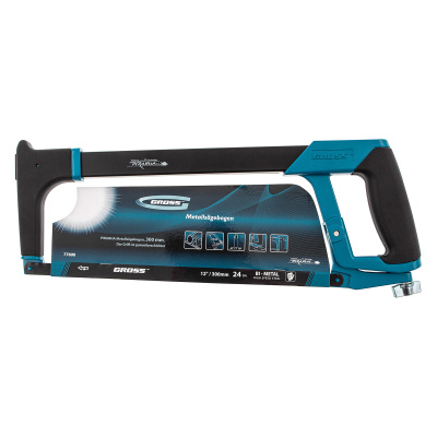 Ножовка по металлу "Piranha", 300 мм, обрезиненная рукоятка и захват Gross по ценам производителя в Краснодаре с доставкой по всей России