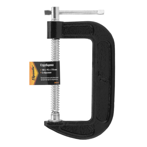 Струбцина G-образная, 100 мм Sparta по ценам производителя в Краснодаре с доставкой по всей России
