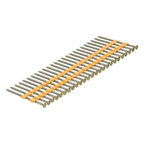 Гвозди для пнев. нейлера (крашен.) длина - 65 мм, диам. - 2,9 мм, 2000 шт. Denzel по ценам производителя в Краснодаре с доставкой по всей России