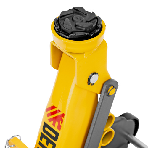 Домкрат гидравлический подкатной с фиксатором, 2 т, 130-330 мм, в кейсе Denzel по ценам производителя в Краснодаре с доставкой по всей России