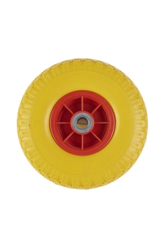 Колесо литое полиуретановое 260 мм PU 1805 с пластиковым ободом (20 мм шариковый подишпник) купить в Москве с доставкой по всей России | ProtosMarket.ru