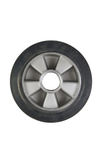 Колесо резиновое 200х50 мм без подшипника для тележек гидравлических BF/WB/RHP по ценам производителя в Краснодаре с доставкой по всей России