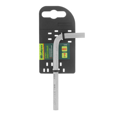 Ключ имбусовый HEX, 7 мм, 45x, закаленный, никель Сибртех по ценам производителя в Краснодаре с доставкой по всей России