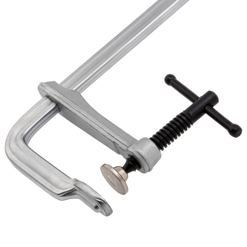 Струбцина F-образная, 120x300мм, кованая Denzel по ценам производителя в Краснодаре с доставкой по всей России