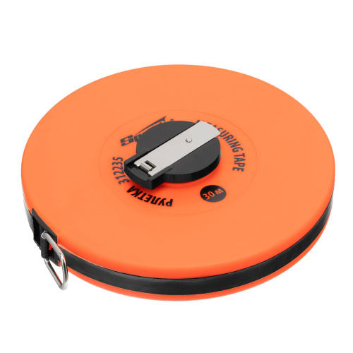 Рулетка геодезическая, 30 м х 12,5 мм, лента ПВХ, закрытый круглый корпус Sparta по ценам производителя в Краснодаре с доставкой по всей России