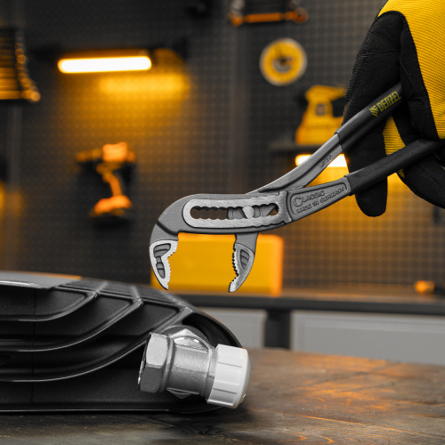 Клещи переставные, обливные рукоятки, 240 мм Denzel по ценам производителя в Краснодаре с доставкой по всей России