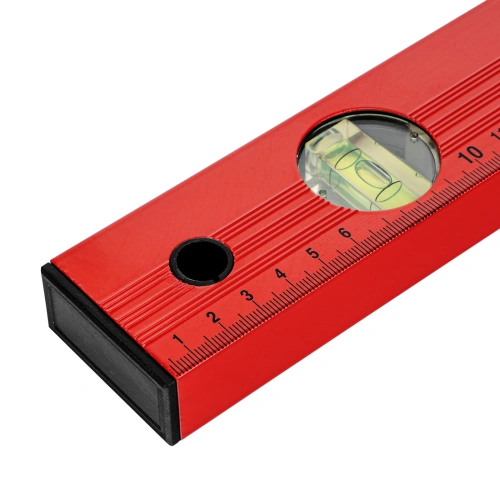 Уровень алюминиевый, 800 мм, 3 глазка, красный, линейка Matrix по ценам производителя в Краснодаре с доставкой по всей России