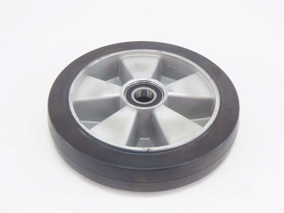 Колесо резиновое 250х50 мм с подшипником для тележек гидравлических HW по ценам производителя в Краснодаре с доставкой по всей России