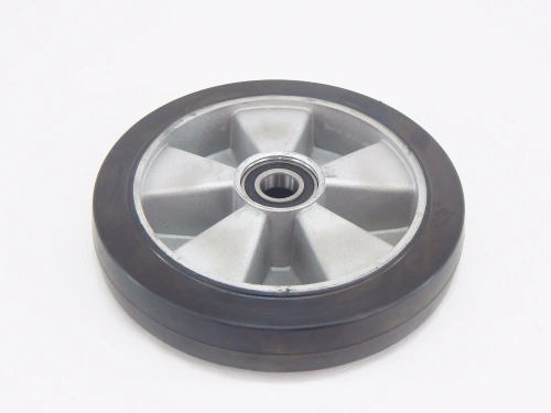 Колесо резиновое 250х50 мм с подшипником для тележек гидравлических HW по ценам производителя в Краснодаре с доставкой по всей России