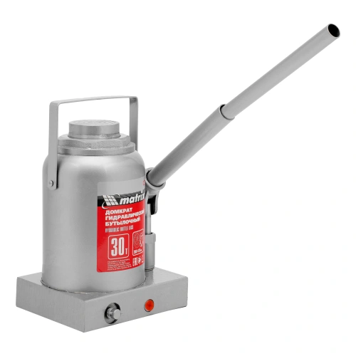 Домкрат гидравлический бутылочный, 30 т, высота подъема 260-415 мм Matrix купить в Москве с доставкой по всей России | ProtosMarket.ru