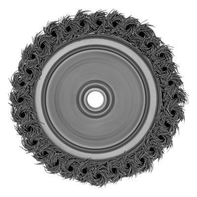 Щетка для УШМ Heavy Duty, 125 мм, М14, "чашка", крученая проволока 0.5 мм Matrix по ценам производителя в Краснодаре с доставкой по всей России