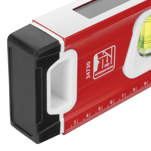 Уровень алюминиевый, магнит, фрезерованный, 3 глазка (1 зеркальный) 400 мм Matrix по ценам производителя в Краснодаре с доставкой по всей России