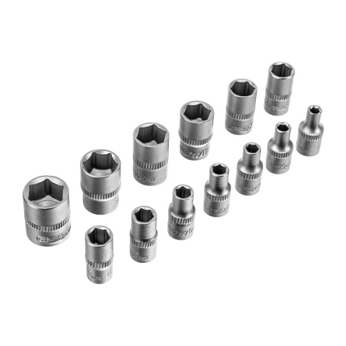 Набор инструментов, 1/2", 3/8", 1/4", пластиковый кейс 160 предм. Сибртех по ценам производителя в Краснодаре с доставкой по всей России