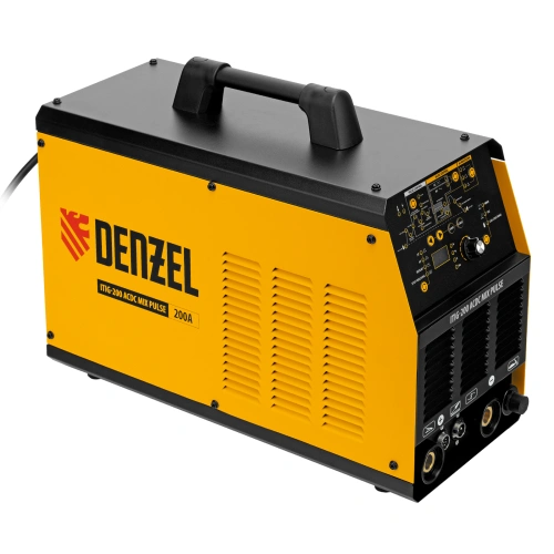 Аппарат инвертор. аргонодуговой сварки ITIG-200 ACDC Mix Pulse, 200 А, ПВ 60% Denzel по ценам производителя в Краснодаре с доставкой по всей России