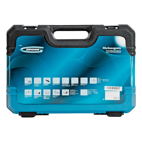 Набор инструментов, 1/4", 1/2", CrV, 120 зубьев, 82 предмета Gross по ценам производителя в Краснодаре с доставкой по всей России
