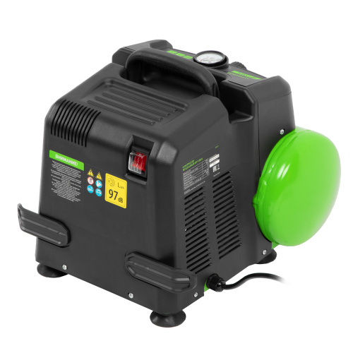 Компрессор воздушный безмаслянный BL 1100/6 1100Вт, ресивер 6 литров, 180 л/мин Сибртех по ценам производителя в Краснодаре с доставкой по всей России