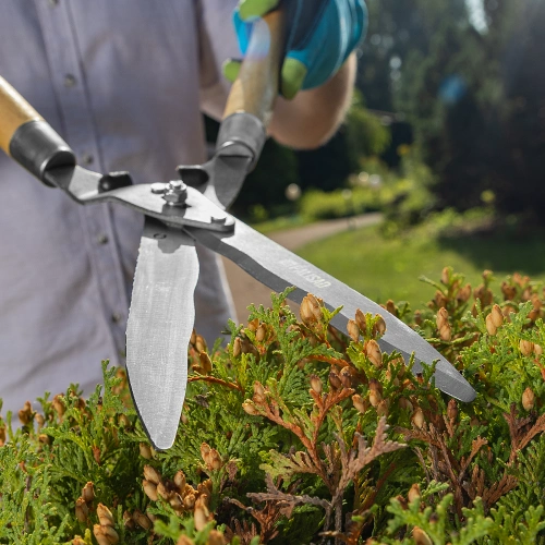 Кусторез, 520 мм, волнистые лезвия, деревянные рукоятки, Palisad по ценам производителя в Краснодаре с доставкой по всей России