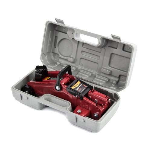 Домкрат гидравлический подкатной, 2 т, h подъема 140-285 мм, в пластиковом кейсе, compact Sparta по ценам производителя в Краснодаре с доставкой по всей России