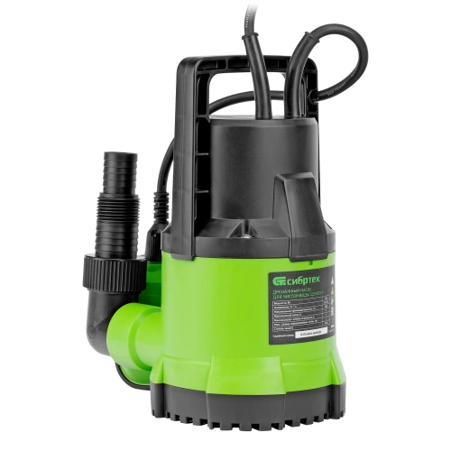 Дренажный насос для чистой воды СДН500-5, 500 Вт, напор 8 м, 8000 л/ч Сибртех по ценам производителя в Краснодаре с доставкой по всей России