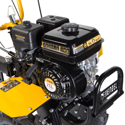 Мотоблок DPT-470, 7 л.с, ременное сцепление, ширина 85 см, глубина 35 см, фрез 3 х 4, ШОМ, передачи 3В/1Н Denzel по ценам производителя в Краснодаре с доставкой по всей России