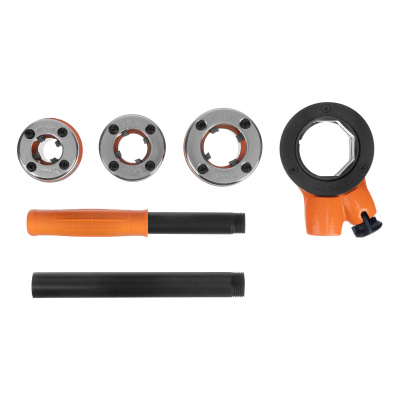 Набор клуппов 1/2-3/4-1, плашкодержатель с трещоткой, 6 предметов Sparta по ценам производителя в Краснодаре с доставкой по всей России