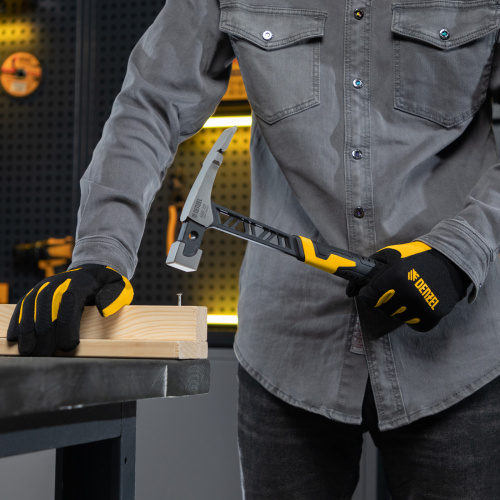 Молоток каменщика 680 г, цельнокованый, двухкомпонентная обрезиненная рукоятка Denzel по ценам производителя в Краснодаре с доставкой по всей России